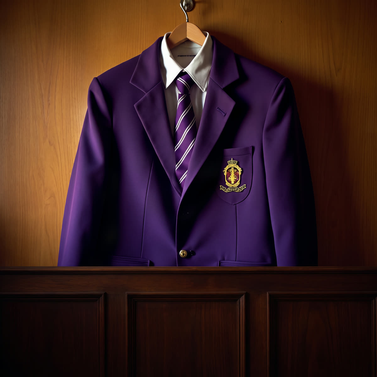 Purple Blazer